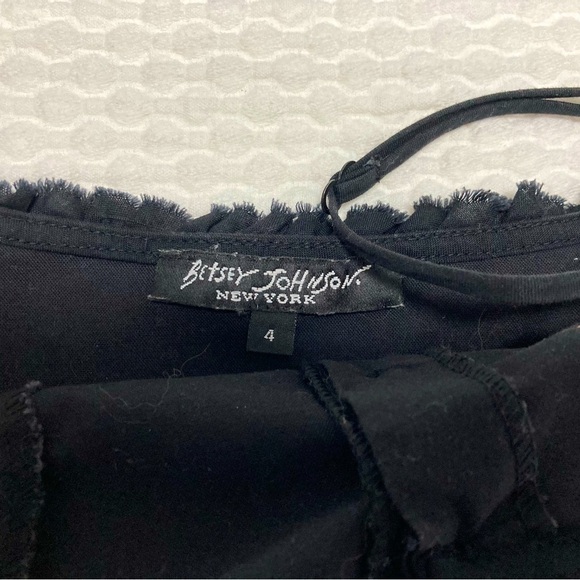 Betsey JOHNSON BLACK SUNDRESS - Size 4 - Picture 5 of 5